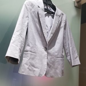 Banana republic blazer grey size 8